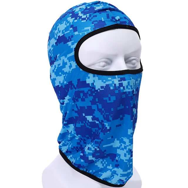 Letní ochranná maska na kolo s UV filtrem - Blue Diji