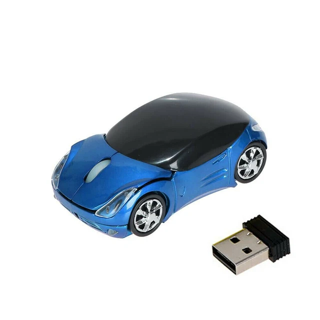 Myš auto | bezdrátová myš - Modrá