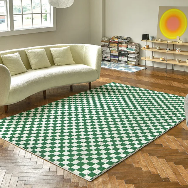 Luxusní kostkovaný koberec do obýváku - A, 200 x 300 cm