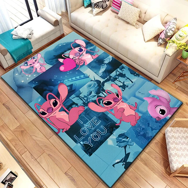 Měkký koberec do dětského pokoje s motivem Stitch - 23, 60 x 90 cm (23 x 35 palců)