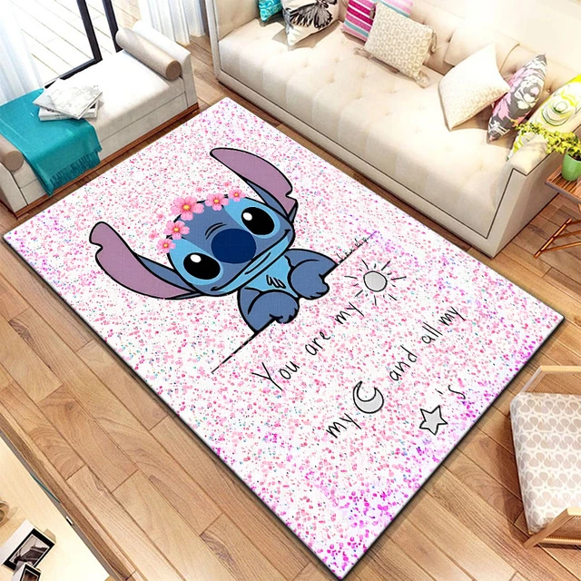 Měkký koberec do dětského pokoje s motivem Stitch - 2, 60 x 90 cm (23 x 35 palců)