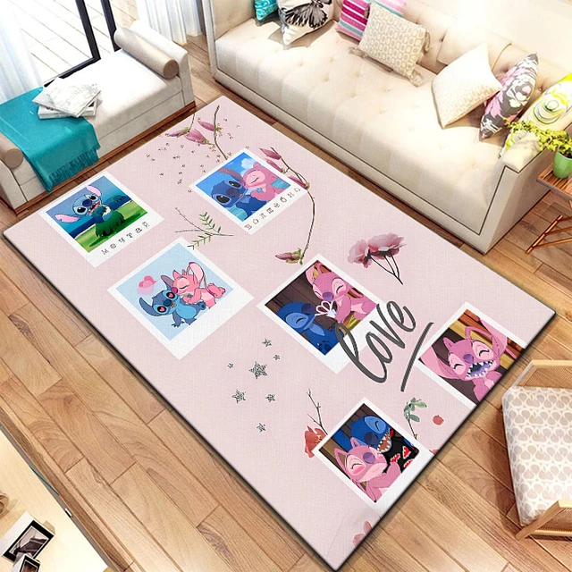 Měkký koberec do dětského pokoje s motivem Stitch - 3, 160 x 200 cm (62 x 78 palců)