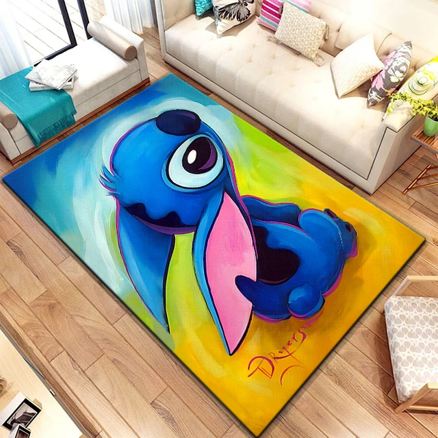 Měkký koberec do dětského pokoje s motivem Stitch - 6, 160 x 200 cm (62 x 78 palců)