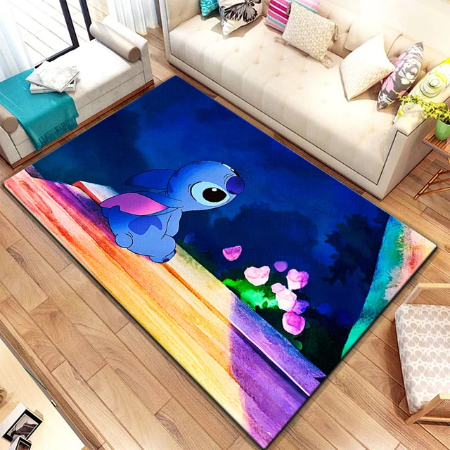 Měkký koberec do dětského pokoje s motivem Stitch - 8, 60 x 90 cm (23 x 35 palců)