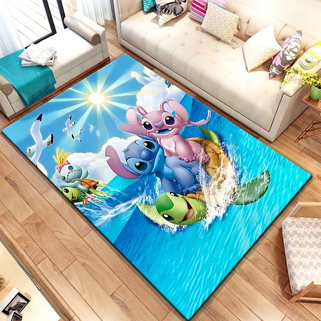 Měkký koberec do dětského pokoje s motivem Stitch - 14, 60 x 90 cm (23 x 35 palců)