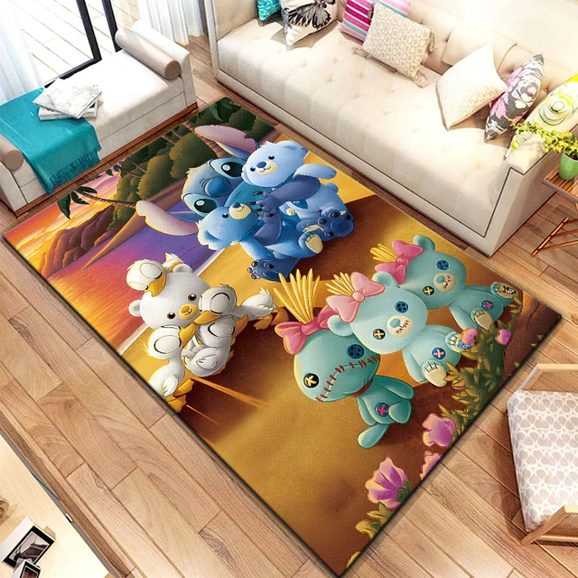 Podlahový koberec do dětského pokoje s motivem Stitch - 17, 80 x 120 cm (31 x 47 palců)