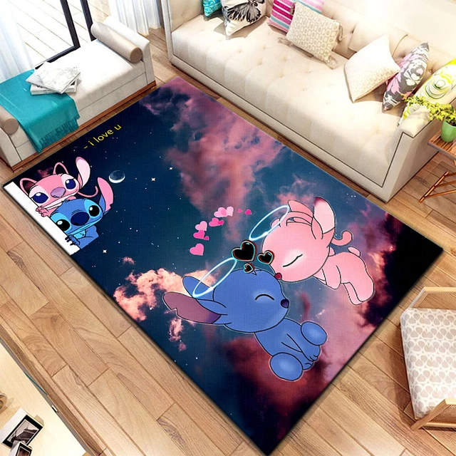 Podlahový koberec do dětského pokoje s motivem Stitch - 16, 80 x 120 cm (31 x 47 palců)