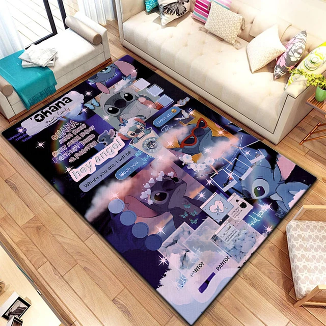 Podlahový koberec do dětského pokoje s motivem Stitch - 22, 160 x 200 cm (62 x 78 palců)