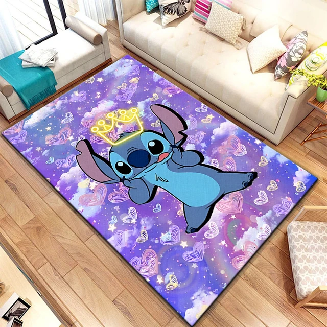Podlahový koberec do dětského pokoje s motivem Stitch - 3, 160 x 200 cm (62 x 78 palců)