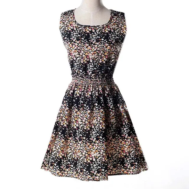 Letní šaty ve stylu retro - 11, S