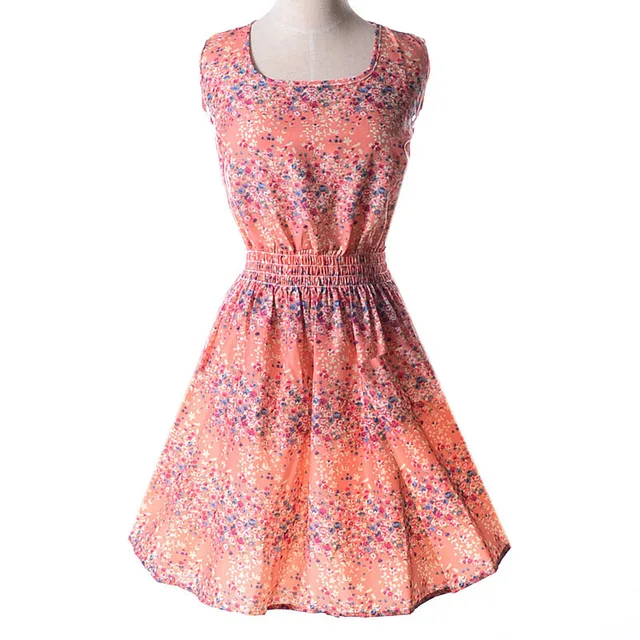 Letní šaty ve stylu retro - 12, XXL