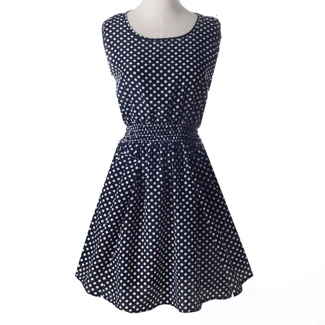 Letní šaty ve stylu retro - 10, XXL
