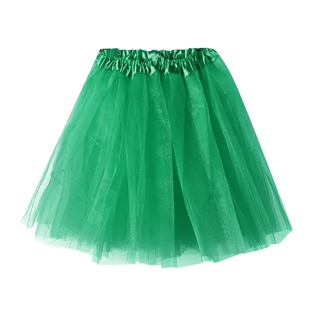 Tylová sukně dámská | Tutu sukně - Zelená