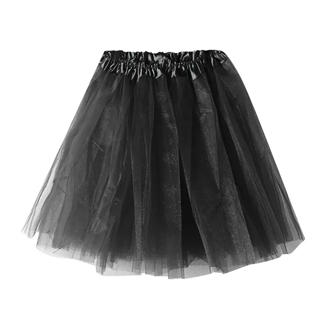 Tylová sukně dámská | Tutu sukně - černá
