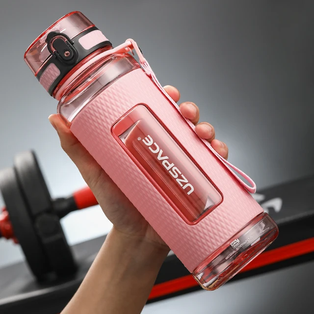 Sportovní láhev bez BPA - Září růžová, 901-1000 ml