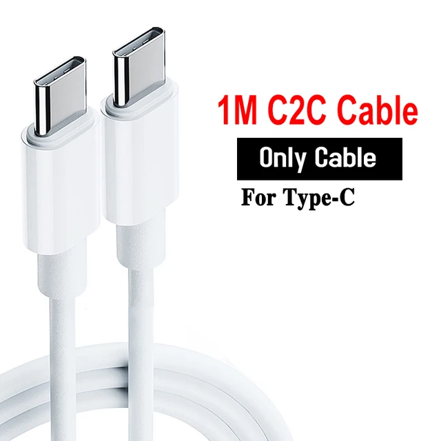 Univerzální rychlá nabíječka 20W USB-C s kabelem - 1M C2C