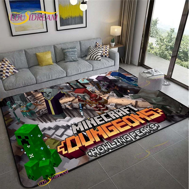 Koberec s motivy Minecraft | nejen do dětského pokoje - 12, 160 x 230 cm