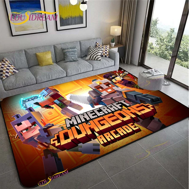 Koberec s motivy Minecraft | nejen do dětského pokoje - 14, 80 x 120 cm