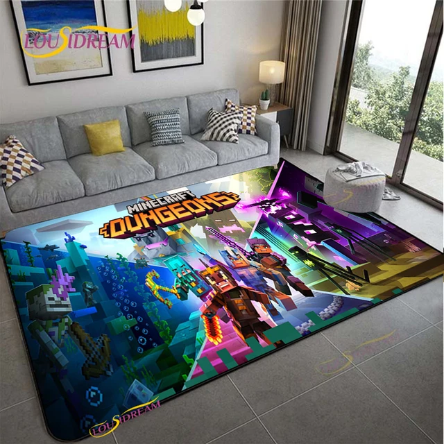 Koberec s motivy Minecraft | nejen do dětského pokoje - 16, 160 x 230 cm