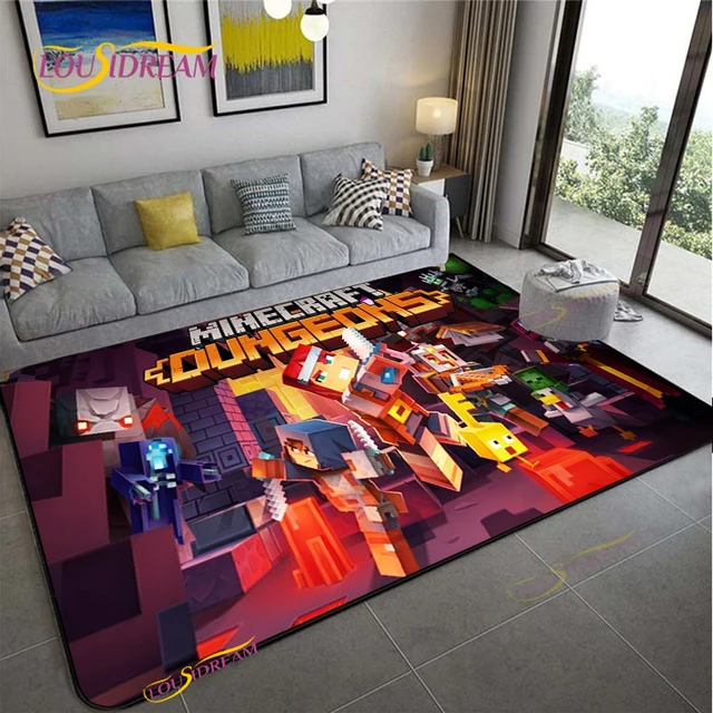 Koberec s motivy Minecraft | nejen do dětského pokoje - 17, 160 x 230 cm