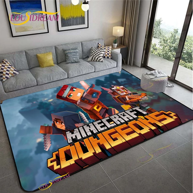 Koberec s motivy Minecraft | nejen do dětského pokoje - 8, 160 x 200 cm