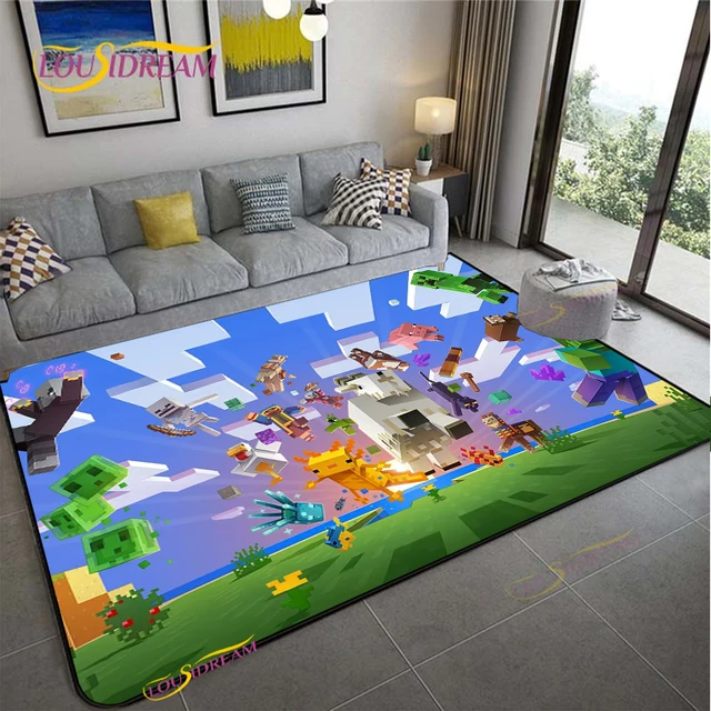 Koberec s motivy Minecraft | nejen do dětského pokoje - 9, 60 x 90 cm