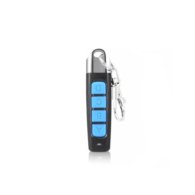 Dálkové ovládání garážových vrat s klonováním kódu 433MHz - Modrý ABCD klíč