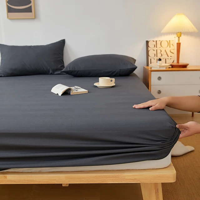 Bavlněné prostěradlo s gumičkou pro manželskou postel - 02, Rozměry 140 x 200 x 30 cm