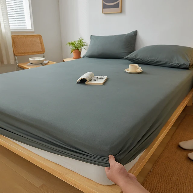 Bavlněné prostěradlo s gumovým okrajem pro manželskou postel - styl 18, Rozměry 140 x 200 x 30 cm