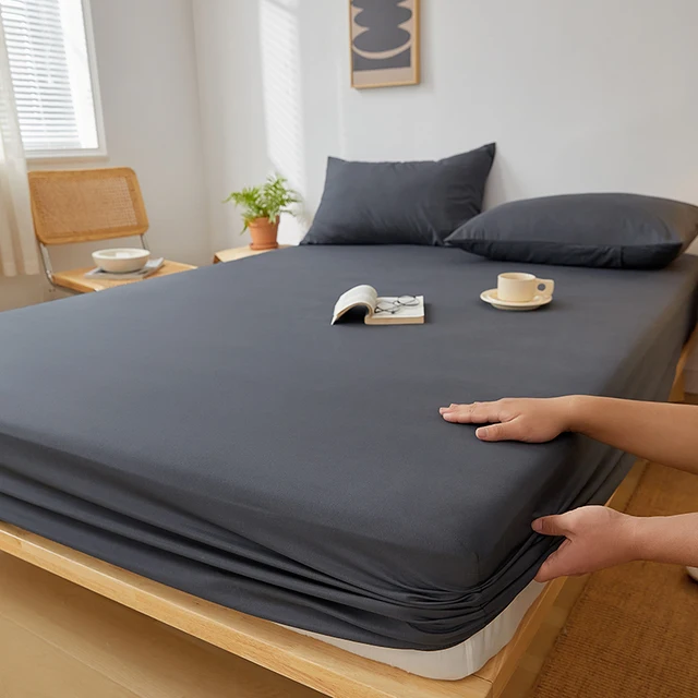Bavlněné prostěradlo s gumovým okrajem pro manželskou postel - styl 19, Rozměry 140 x 200 x 30 cm