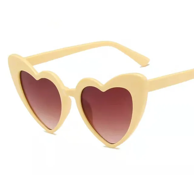 Sluneční brýle | retro brýle styl srdce - 5