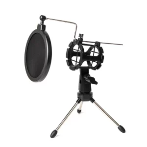 Nastavitelný stolní mikrofonní stojan pro nahrávání videa