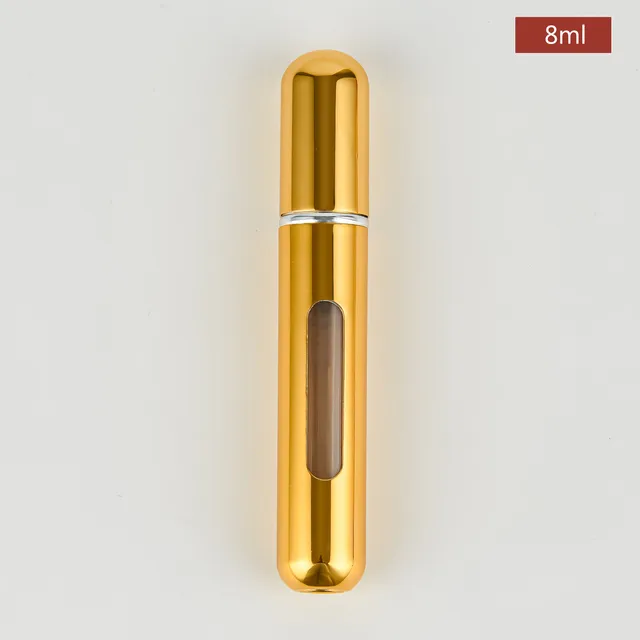 Flakon na parfém | plnitelný rozprašovač parfému - 8ml zářivě zlatá