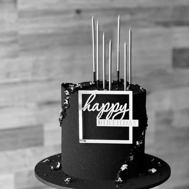 Nápis na dort Happy Birthday | ozdoba vše nejlepší - 15