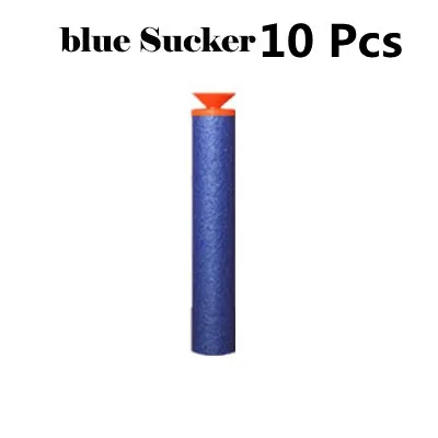 Náhradní šipky pro dětské hračky s přísavkou - 10ks-modrá přísavka