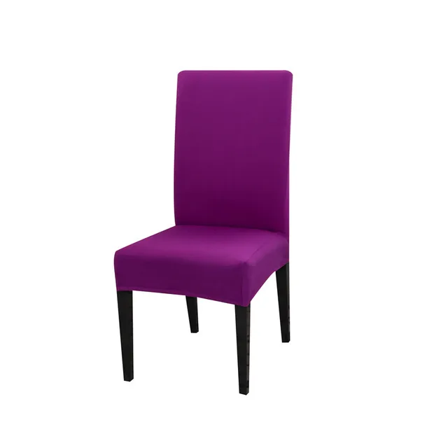 Potah na židli | elastický potah na židli, 1 ks - Fialová, Univerzální
