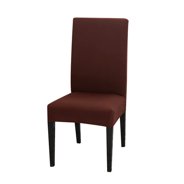 Potah na židli | elastický potah na židli, 1 ks - světle kávová, Univerzální
