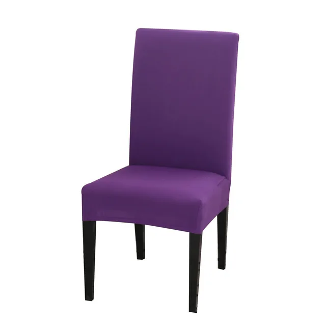 Potah na židli | elastický potah na židli, 1 ks - fialková, Univerzální