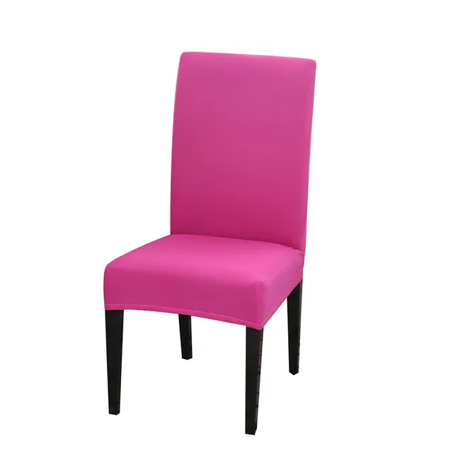 Potah na židli | elastický potah na židli, 1 ks - Tmavě růžová, Univerzální
