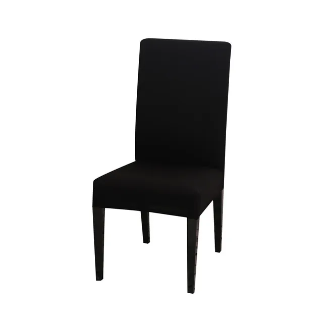 Potah na židli | elastický potah na židli, 1 ks - černá, Univerzální
