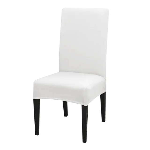 Potah na židli | elastický potah na židli, 1 ks - Bílá, Univerzální