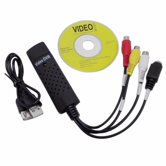 VHS na DVD konvertor, zachycení video záznamů - Balíček A