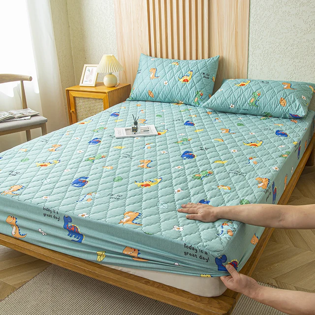 Vodotěsný matracový chránič, komfortní ložní prádlo - 01, 135 x 200 cm (53 x 78,7 palce)