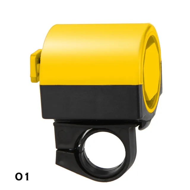 Hlasitý zvonek na kolo - elektrický zvonek - žlutý