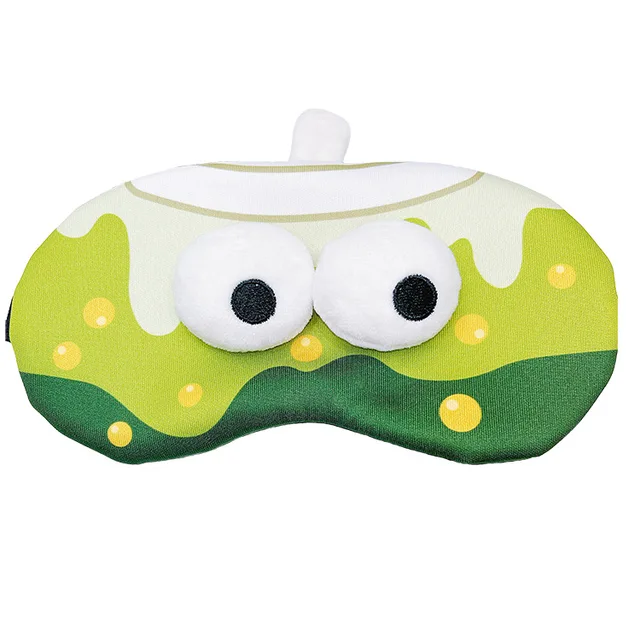Spací maska pro děti, karnevalový oční kryt - Čaj s mlékem