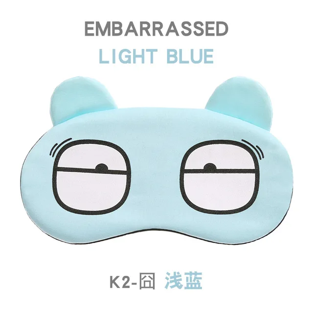 Spací maska unisex na pohodlné noční spaní - K2-světle modrá