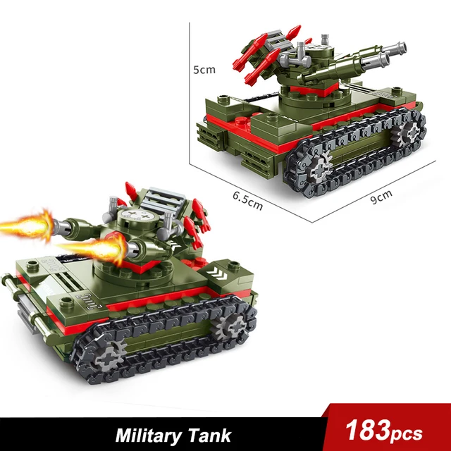 Vojenské figurky speciálních sil z 2. světové války | Styl Lego - 350850