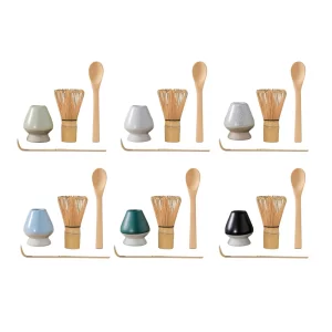 Elegantní čajová sada matcha | čajový set