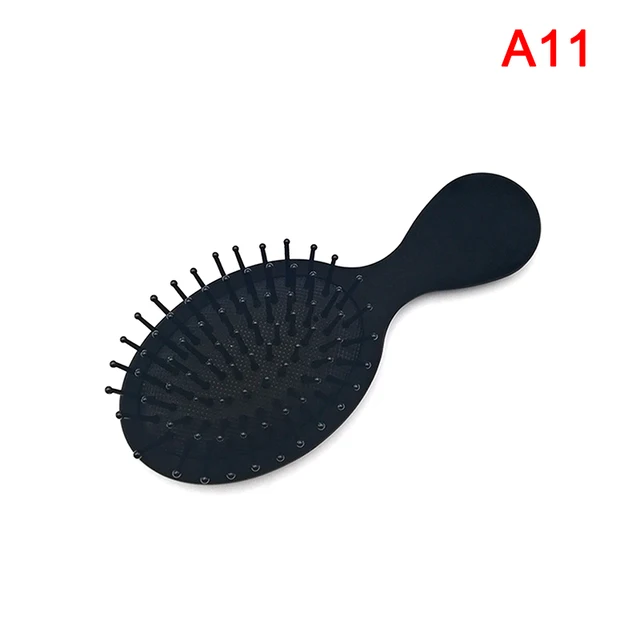 antistatický masážní kartáč na vlasy s akupunkturními body - a11