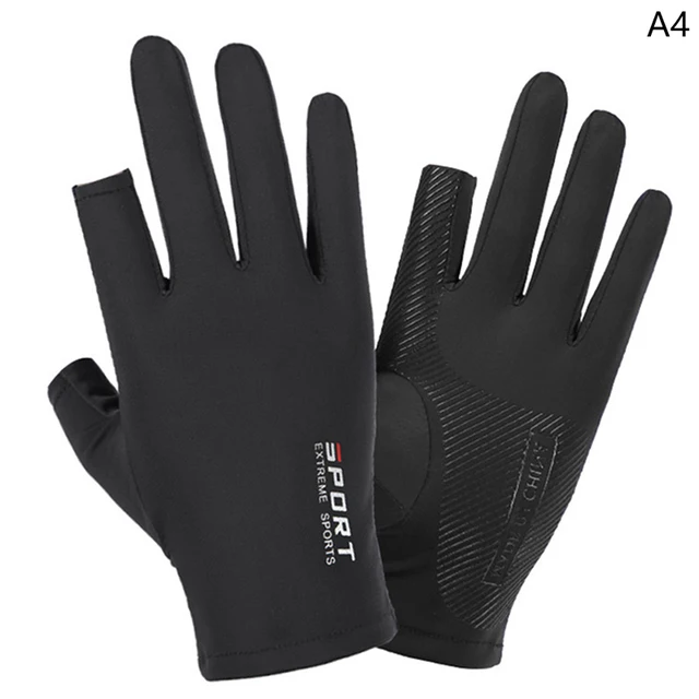 dotykové sportovní rukavice s uv ochranou prodyšné - A4